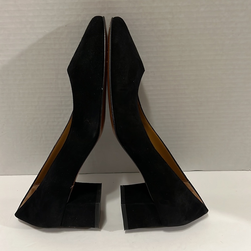 Aquatalia Black Suede Pumps Size 8.5 - Picture 12 of 12